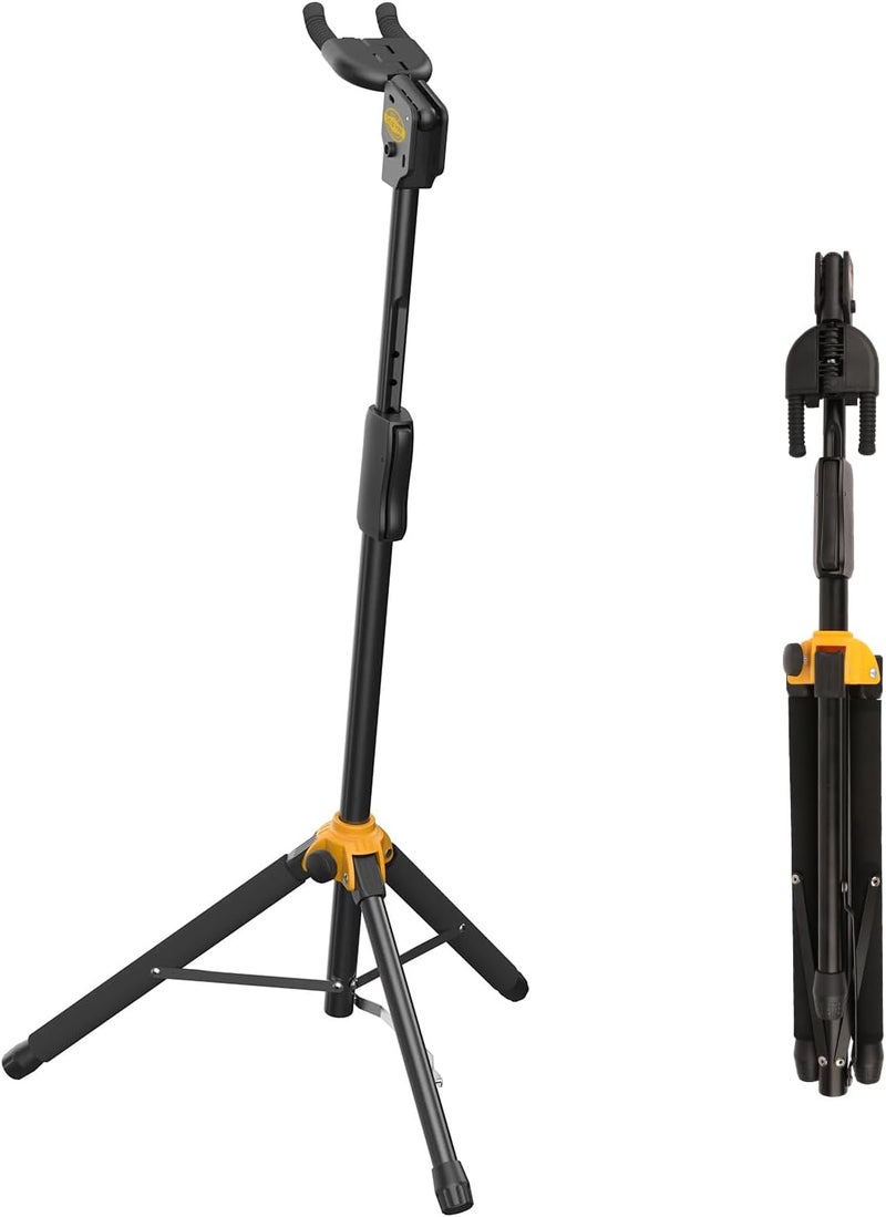 GHOSTFIRE AutoGrip Guitar Stand Foldable Guitar Display Rack Fit Electric Guitar/Bass/Acoustic (GBS-8) - Image 1